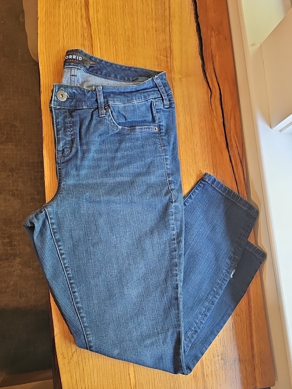 Torrid Blue Denim Jeans Skinny. Womens Size 14
